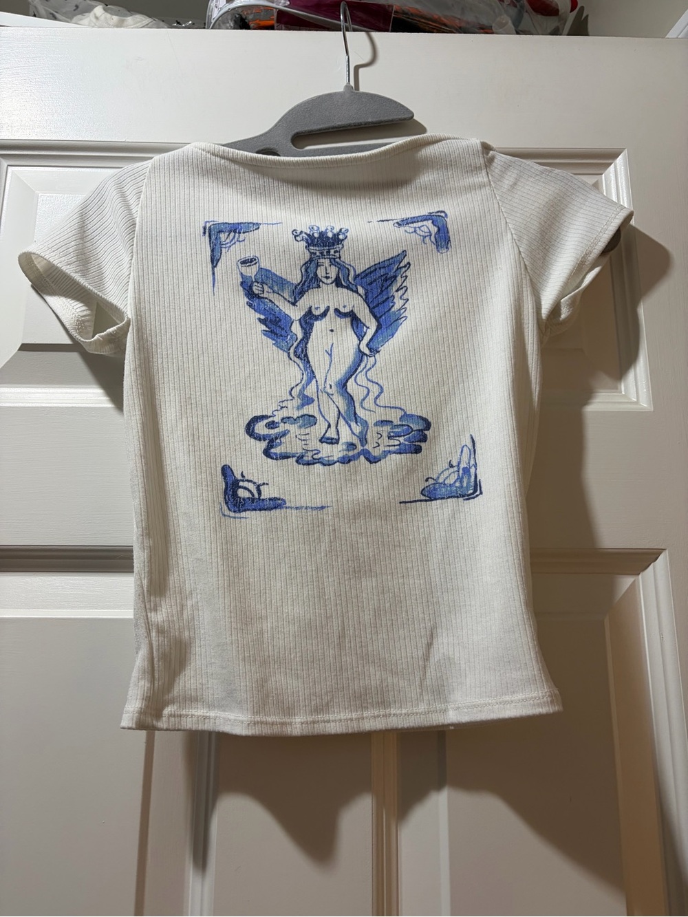 Urban Outfitters Kimchi Blue baby tee.